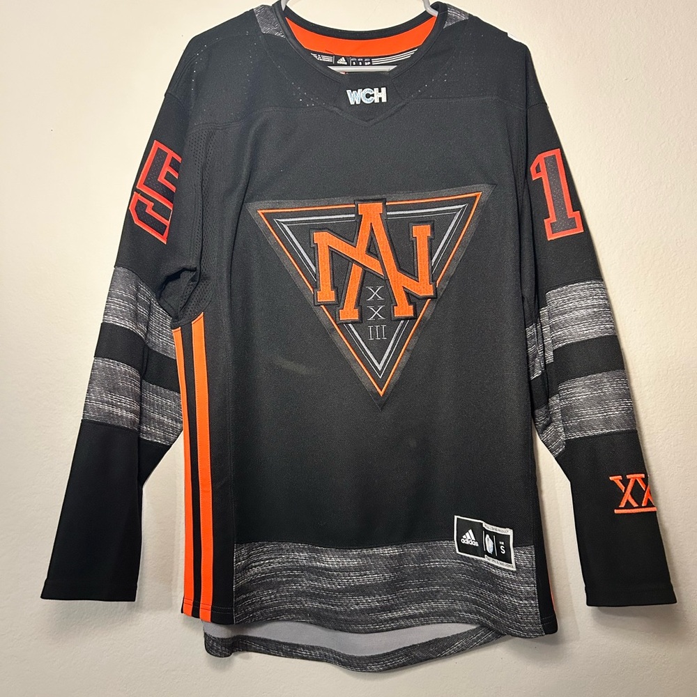Team North America Jack Eichel adidas world cup of hockey jersey - LIKE NEW (S) - Picture 2 of 4